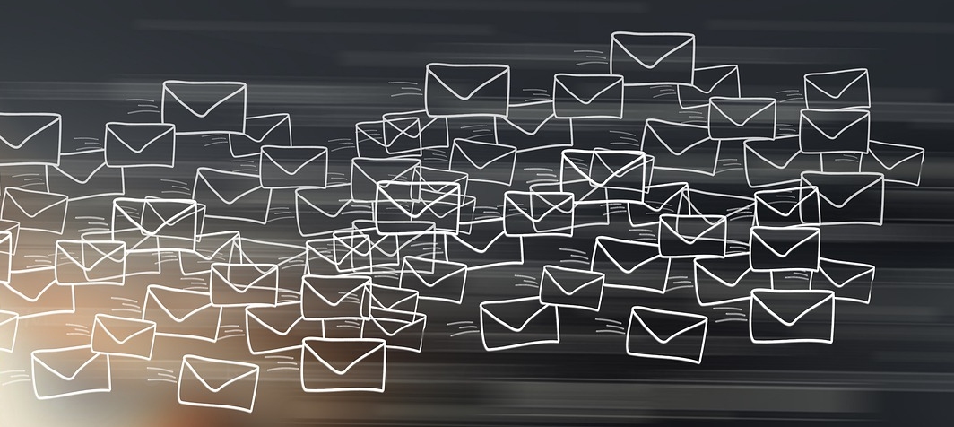 Smarthost Service image - a flock of envelopes